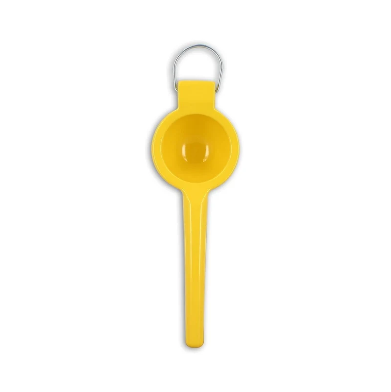 Presse-citron 22cm en aluminium jaune