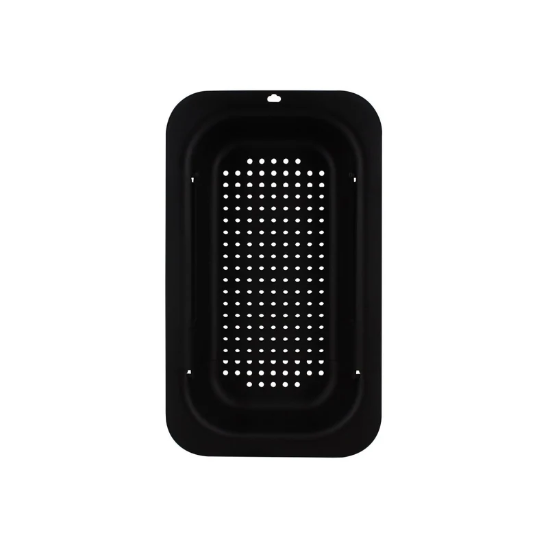 Panier égouttoir extensible 34.5-48cm en polypropylène et inox