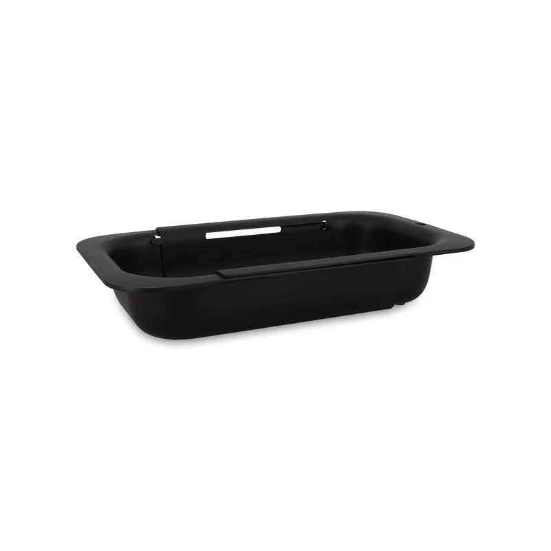 Panier égouttoir extensible 34.5-48cm en polypropylène et inox