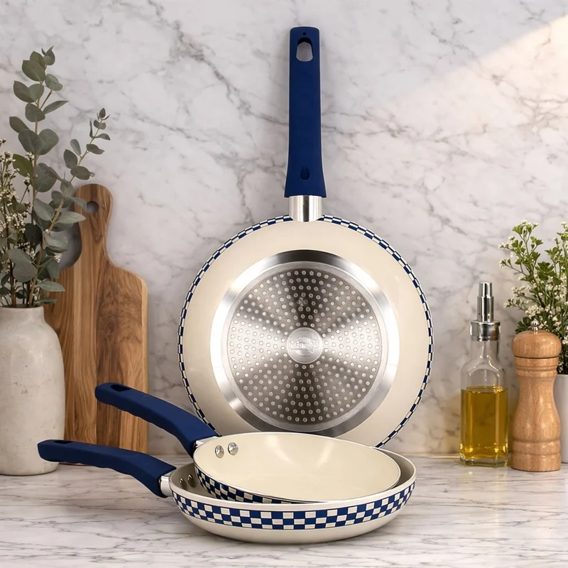 Poêle Ginette Ø20cm en aluminium recyclé avec revêtement antiadhésif sans PFAS