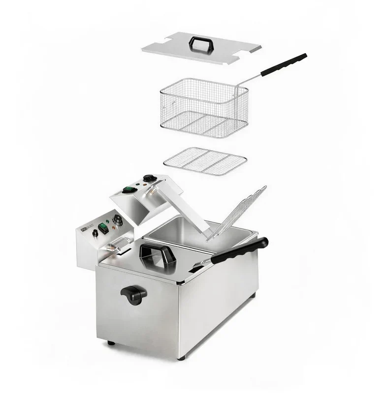 Friteuse électrique - 2 x 8 L - 2.800 W