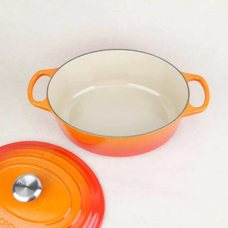 Cocotte en fonte Le Creuset Ovale Volcanique