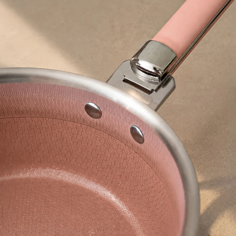 Casserole Aglaé 20cm en acier inoxydable