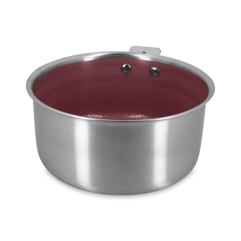 Casserole Aglaé 20cm en acier inoxydable
