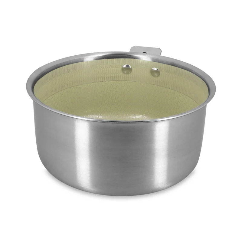 Casserole Aglaé 20cm en acier inoxydable