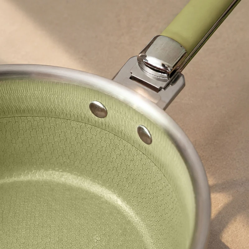 Casserole Aglaé 20cm en acier inoxydable