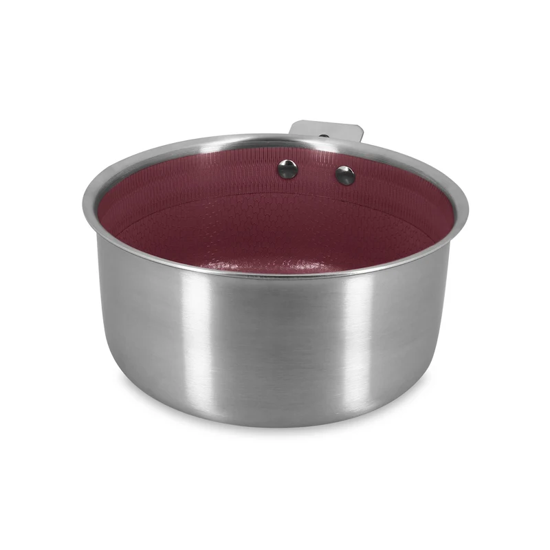 Casserole Aglaé 18cm en acier inoxydable