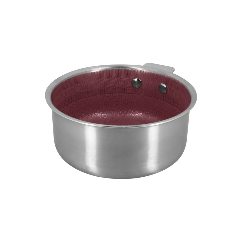 Casserole Aglaé 16cm en acier inoxydable