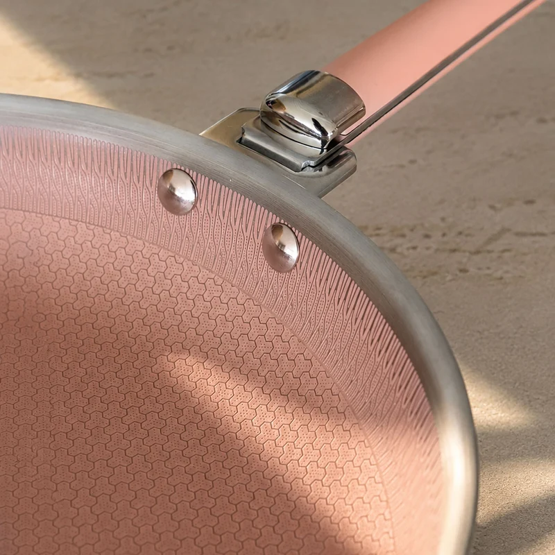 Poêle Aglaé 24cm en acier inoxydable