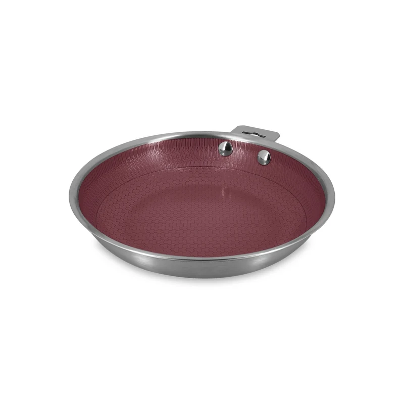 Poêle Aglaé 24cm en acier inoxydable
