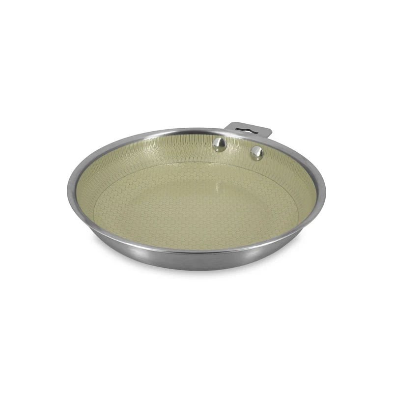 Poêle Aglaé 24cm en acier inoxydable