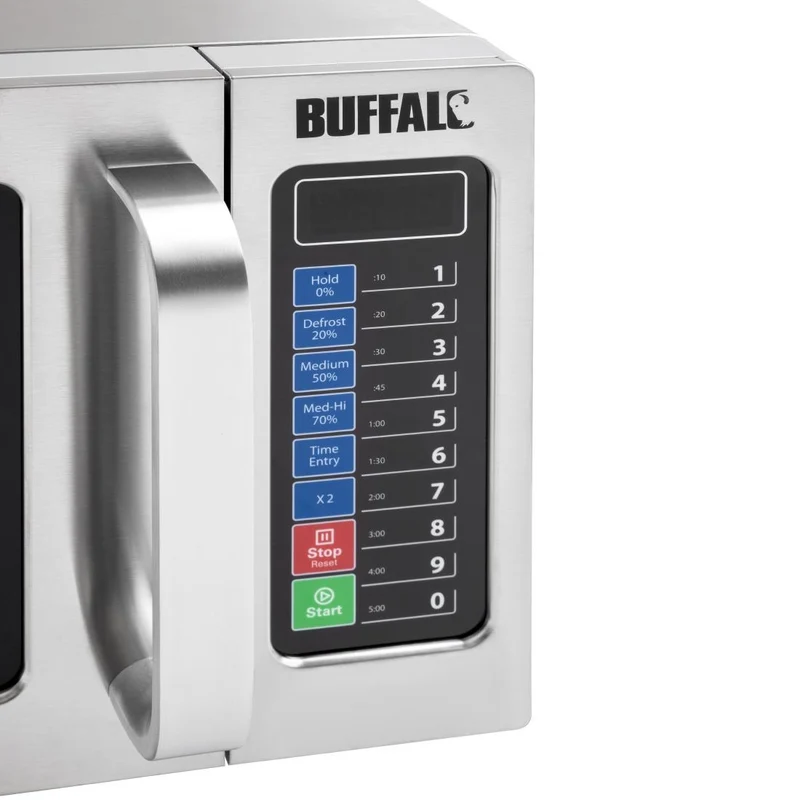 Micro-ondes professionnel programmable Buffalo 25L 1000W