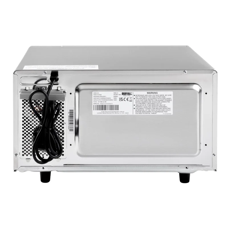 Micro-ondes professionnel programmable Buffalo 25L 1000W