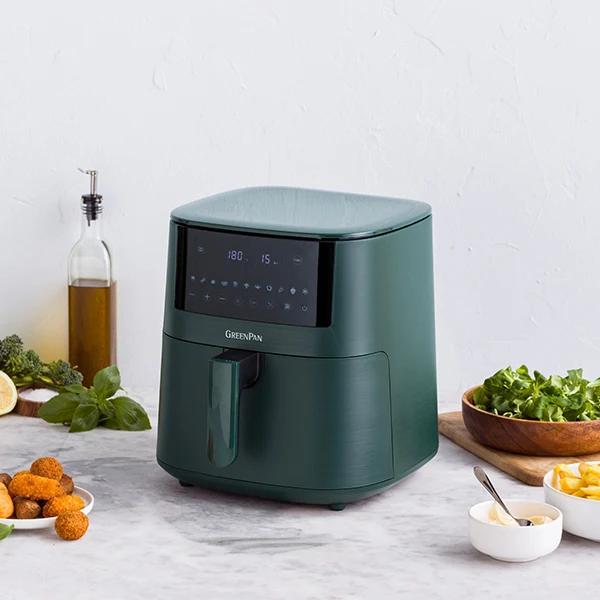 Friteuse à air chaud XXL Bistro 7,2 L 1650 W Green pan