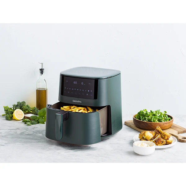 Friteuse à air chaud XXL Bistro 7,2 L 1650 W Green pan