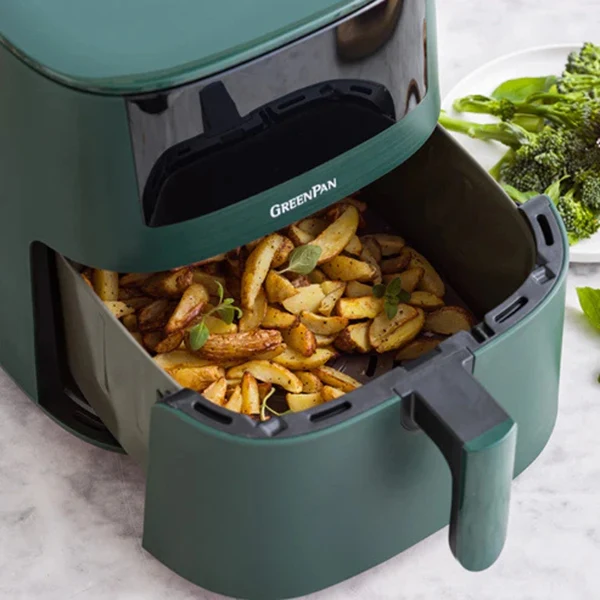 Friteuse à air chaud XXL Bistro 7,2 L 1650 W Green pan