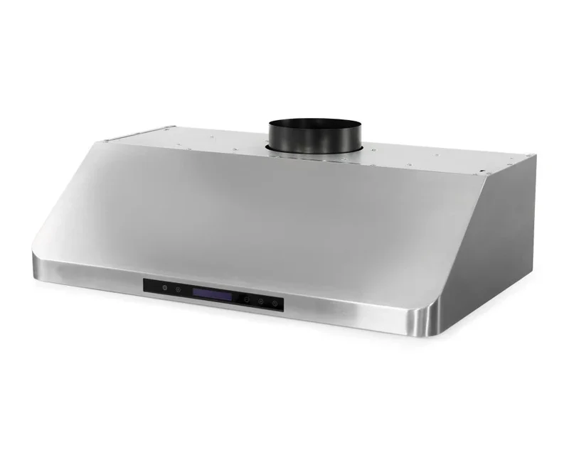 Hotte aspirante en inox - avec moteur - 900 x 560 x 250 mm