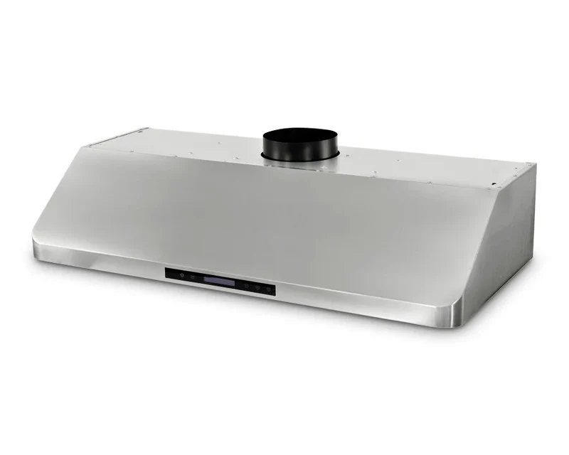 Hotte aspirante en inox - avec moteur - 1.200 x 560 x 250 mm