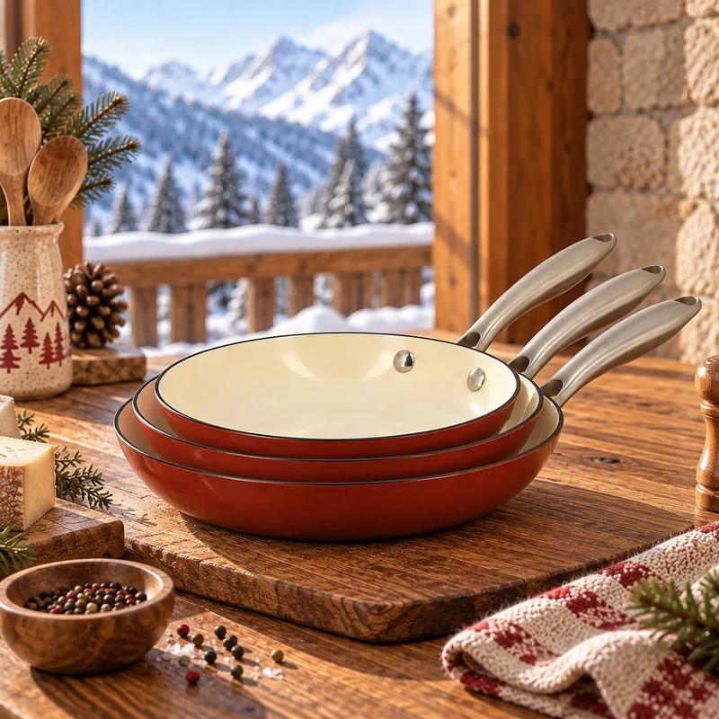 Poêle Montagne 24cm en fonte
