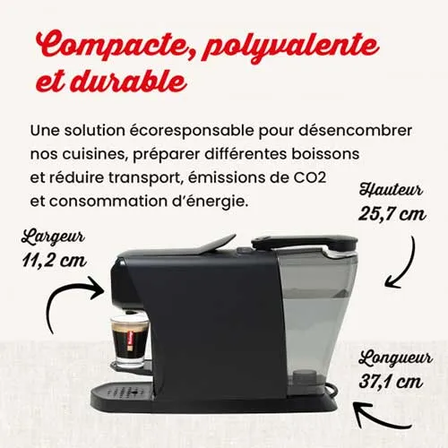 Machine à café DUO Terre battue mat - MALONGO