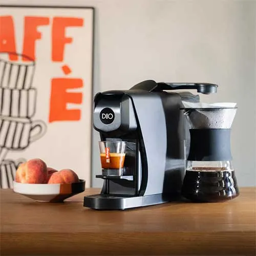 Machine à café DUO Cappuccino mat - MALONGO