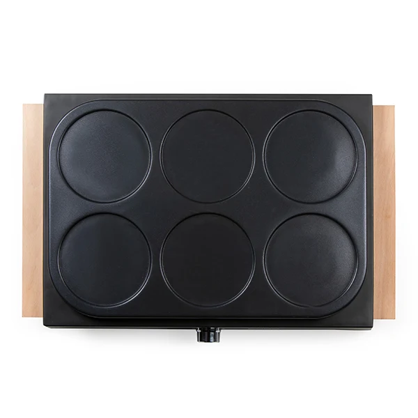 Crêpière électrique mini-crêpes 6 personnes DO8717PN 1000 W Domo