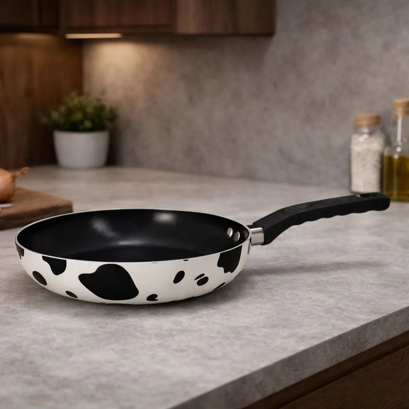 Lot de 2 pièces Vache en aluminium et revêtement céramique sans PFAS