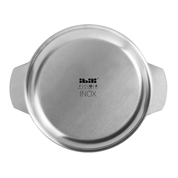 Plat rond inox 24 cm Ibili