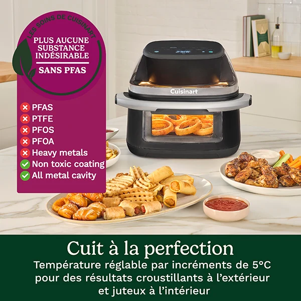 Friteuse sans huile ClearView 8,5 L 2000 W Cuisinart