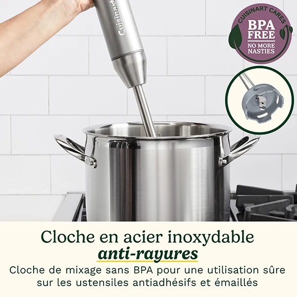 Mixeur plongeant Power Blend 400 W HB500E Cuisinart
