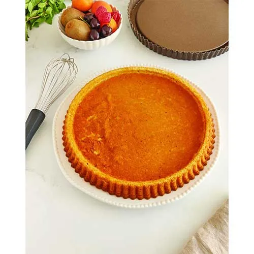 Moule à Tarte renversée cannelé anti-adhérent 28 cm - GOBEL