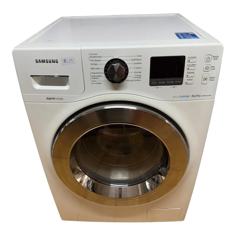 Lave-linge Samsung 8/5kg Reconditionné WD806U4SAWQ/EF