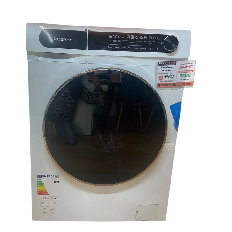 Lave linge Dreame DWF06S30WAEE Neuf