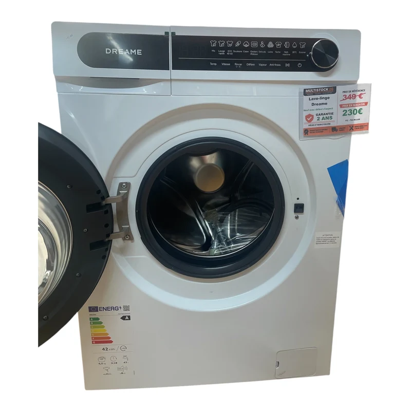 Lave linge Dreame DWF06S30WAEE Neuf