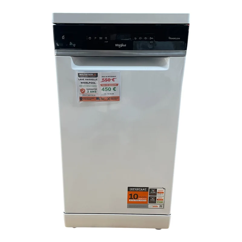 Lave vaisselle Whirlpool WSFO3034PF Neuf