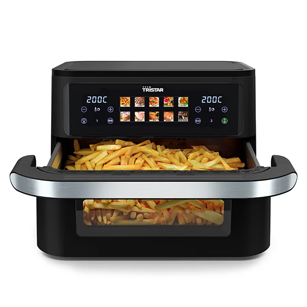 Friteuse à air chaud Dual zone Flex 10 L 2500 W Tristar