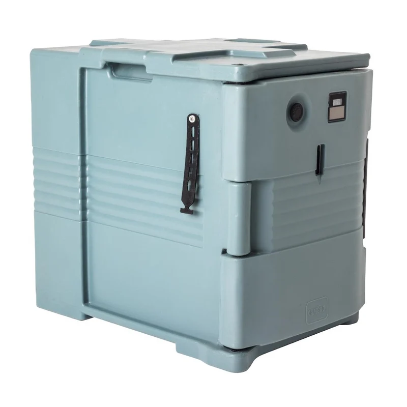 Conteneur alimentaire isotherme chauffant Cambro Camcart bleu ardoise