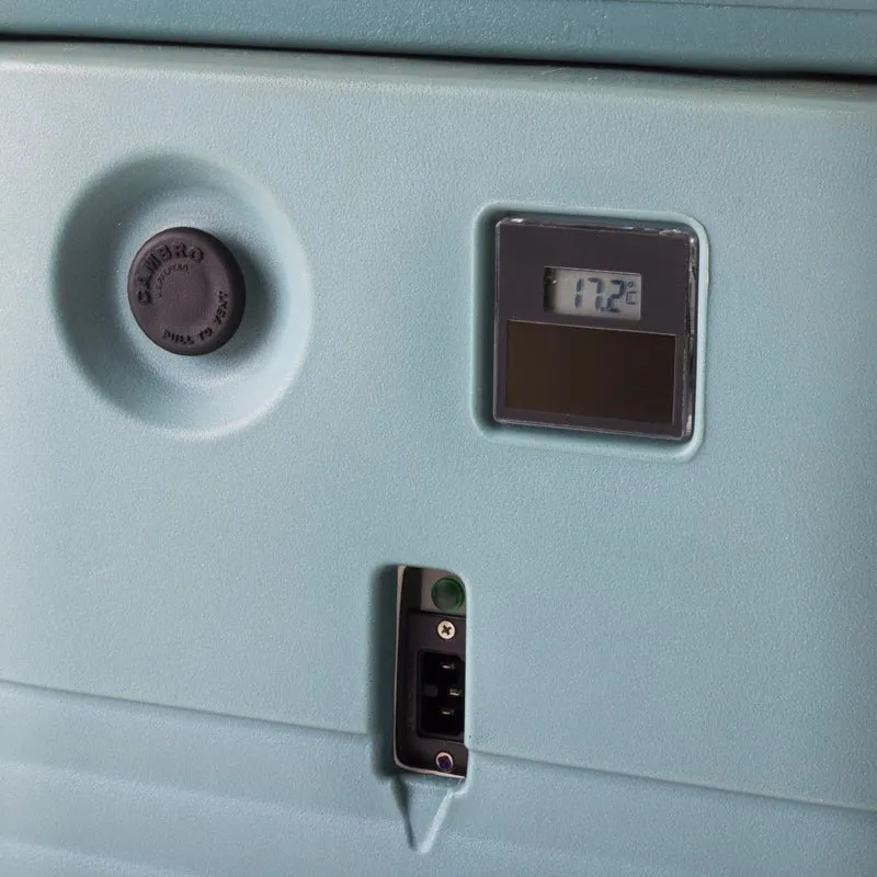 Conteneur alimentaire isotherme chauffant Cambro Camcart bleu ardoise