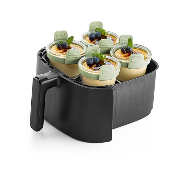 Set de 4 mini-tasses en verre pour friteuse à air chaud Lékué