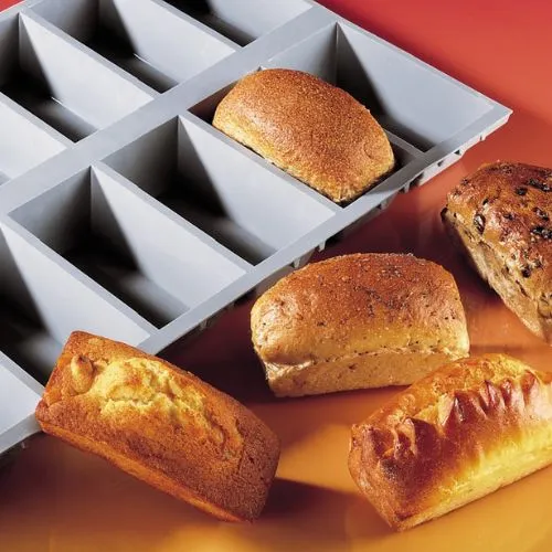 Moule en silicone 6 cakes - DE BUYER