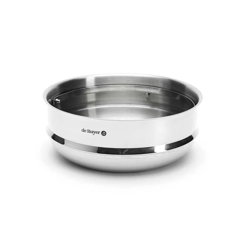 Cuit-vapeur en inox 24 cm - DE BUYER