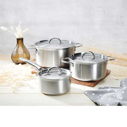 Couvercle Inox Brossé - DE BUYER