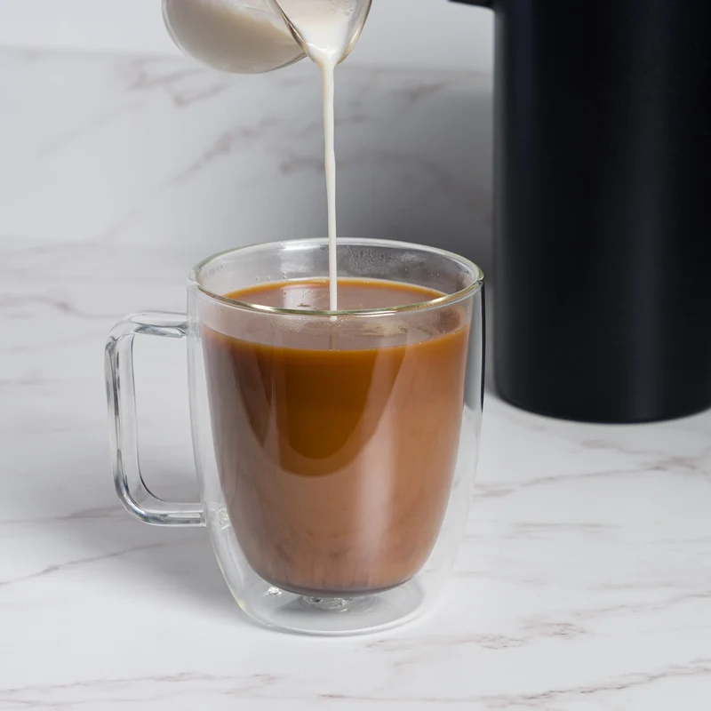 Tasses en verre surdimensionnées à double paroi