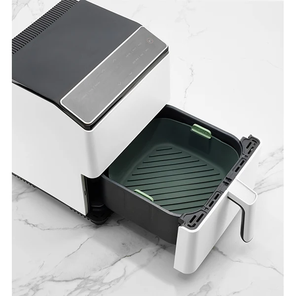 Panier carré en silicone pour friteuse à air chaud XL Lékué