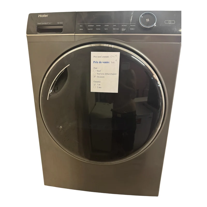 Sèche linge 9kg Haier HD90-A3979S reconditionné garantie 1 an