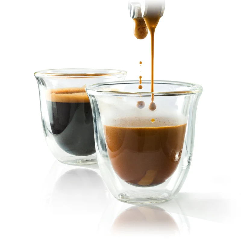 Verres à espresso isothermes à double paroi (2)