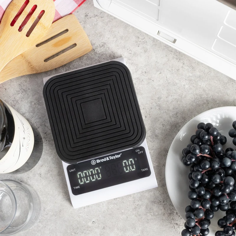 Balance de précision pour la cuisine et le café avec minuterie