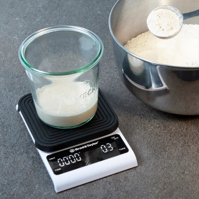 Balance de précision pour la cuisine et le café avec minuterie