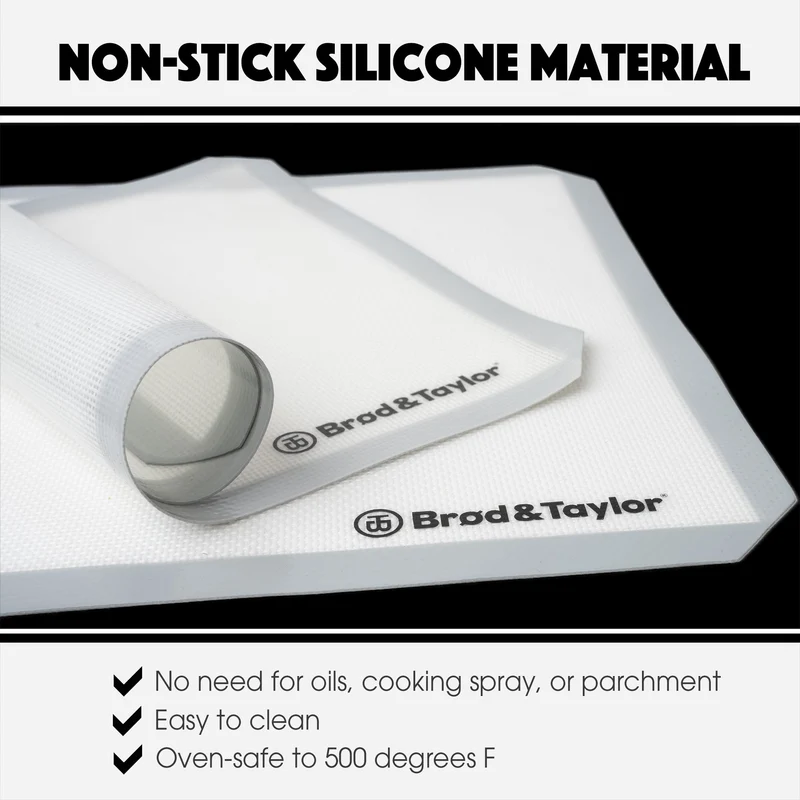Tapis de cuisson en silicone antiadhésif