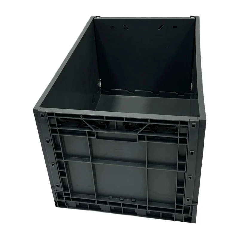Caisse de transport/stockage pliante en plastique Vogue 594x396x353mm